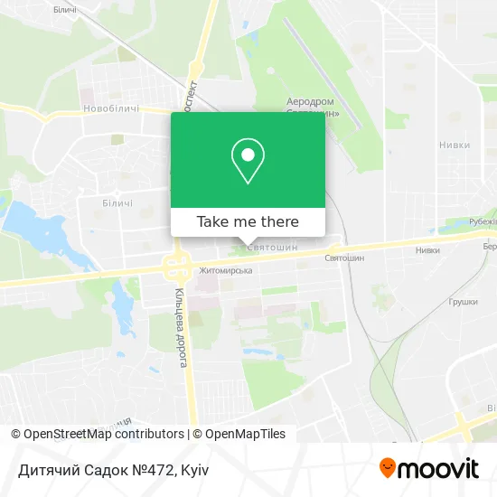 Карта Дитячий Садок №472