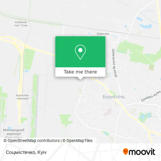 Соцмістечко map