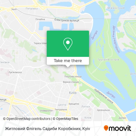 Житловий Флігель Садиби Коробкіних map