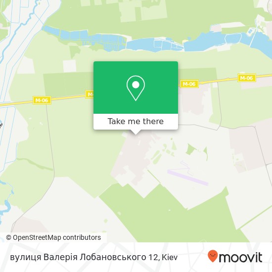 вулиця Валерія Лобановського 12 map