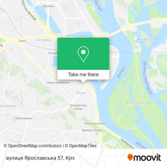 Карта вулиця Ярославська 57