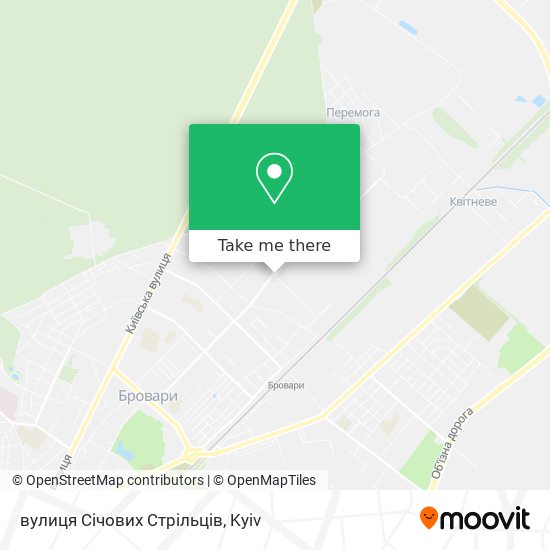 вулиця Січових Стрільців map