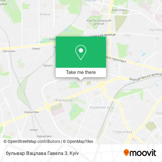 бульвар Вацлава Гавела 3 map