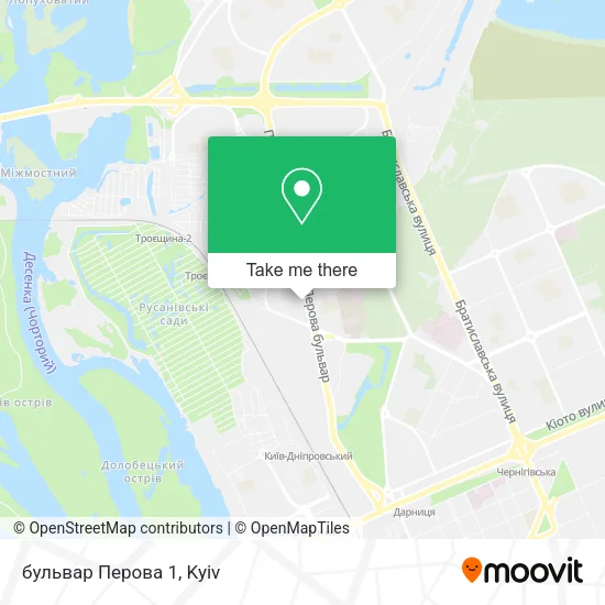 Карта бульвар Перова 1