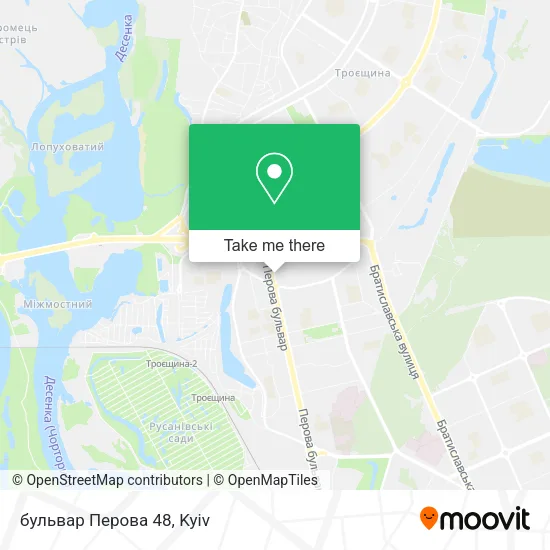 Карта бульвар Перова 48