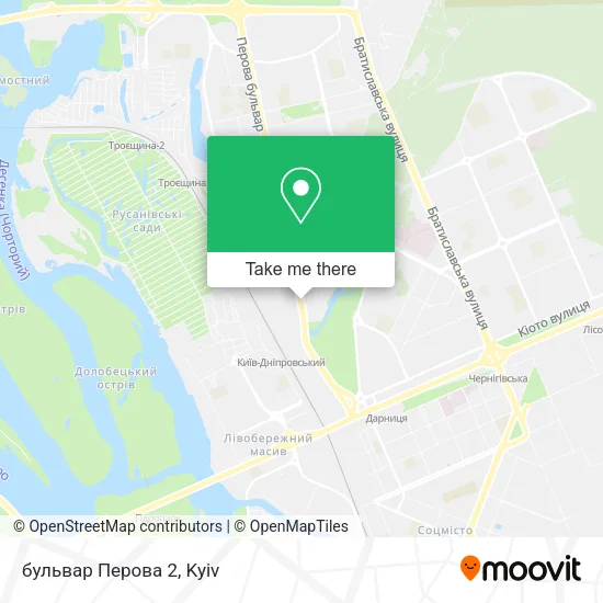 Карта бульвар Перова 2
