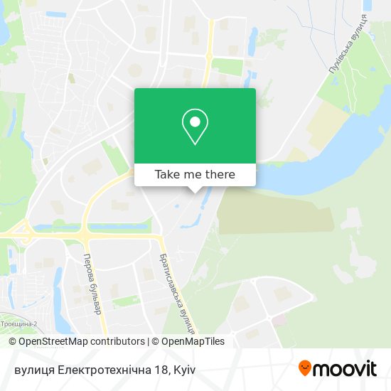 вулиця Електротехнічна 18 map