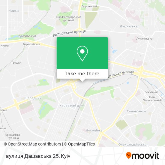Карта вулиця Дашавська 25