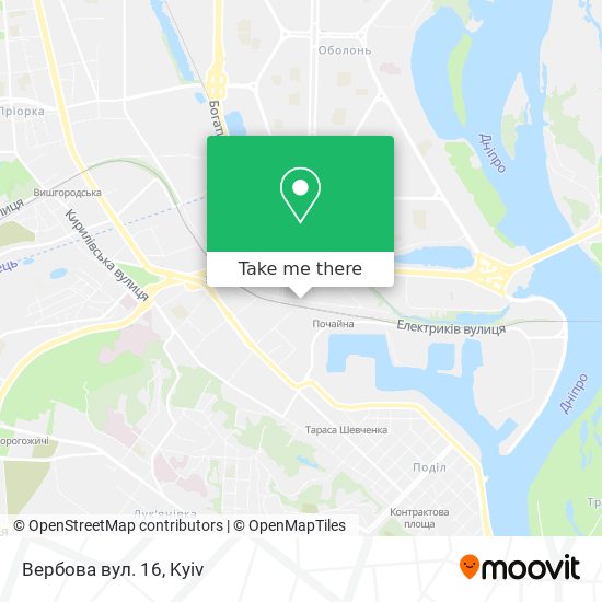 Вербова вул. 16 map