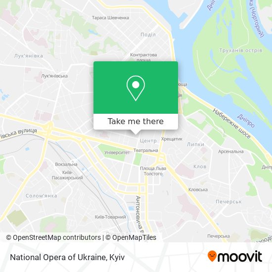 National Opera of Ukraine map