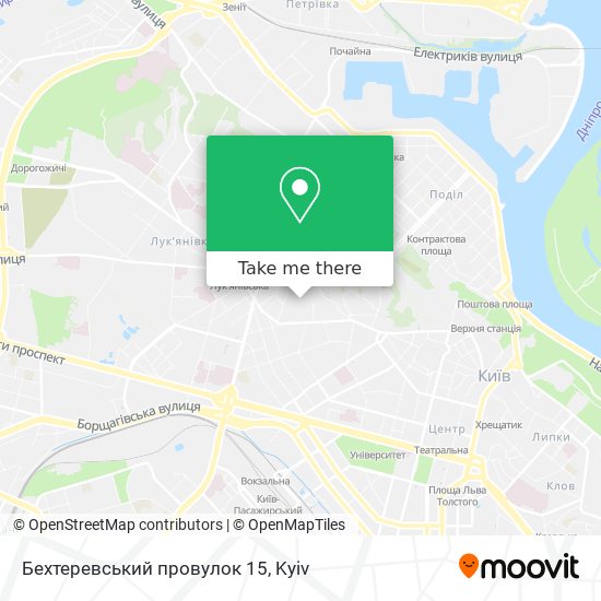 Бехтеревський провулок 15 map