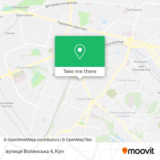 вулиця Волинська 4 map
