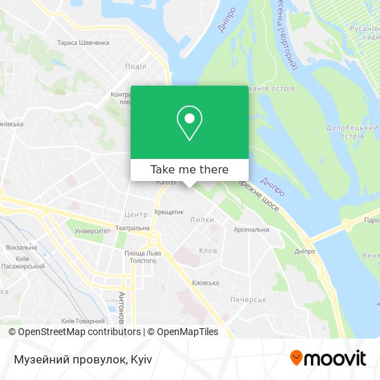 Музейний провулок map