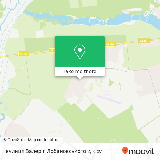 вулиця Валерія Лобановського 2 map