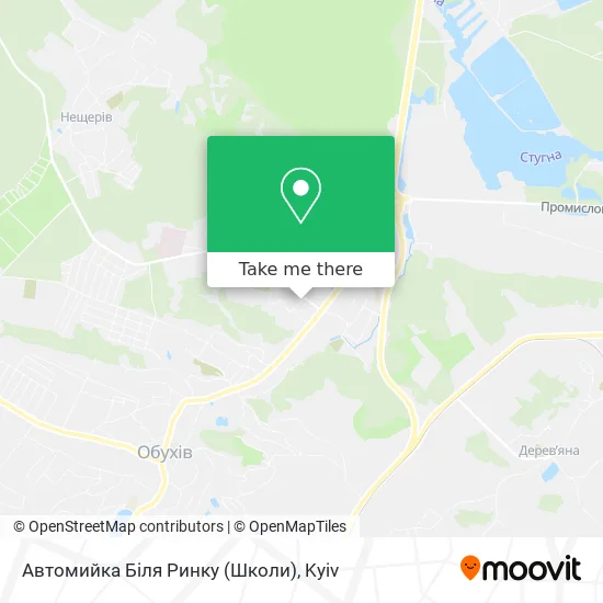 Автомийка Біля Ринку (Школи) map