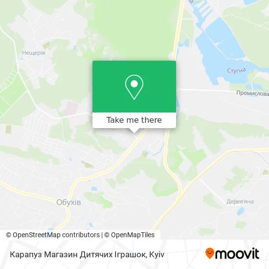 Карапуз Магазин Дитячих Іграшок map