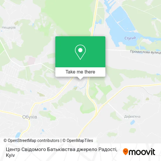 Карта Центр Свідомого Батьківства джерело Радості