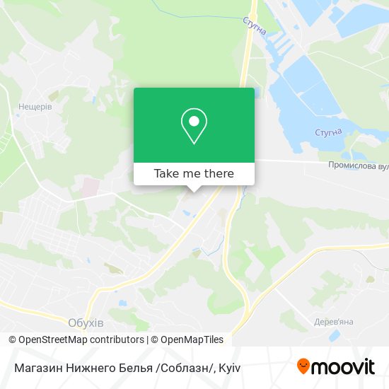 Магазин Нижнего Белья /Соблазн/ map