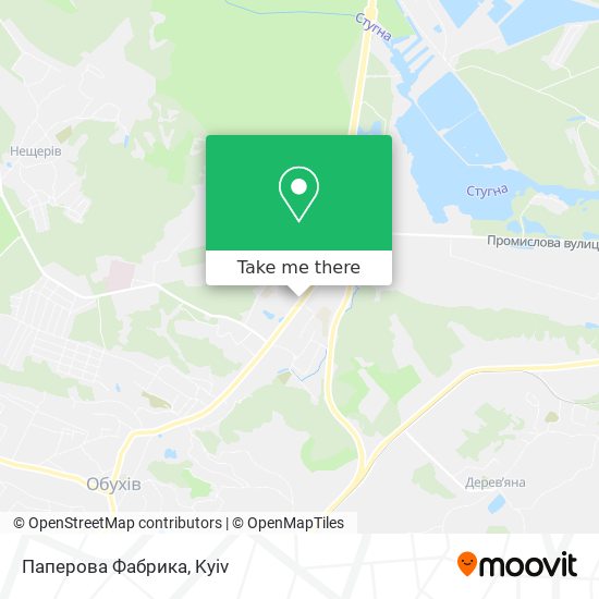Паперова Фабрика map