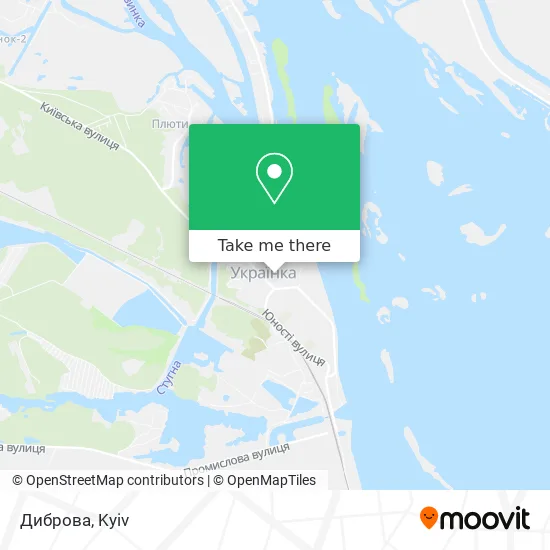 Карта Диброва