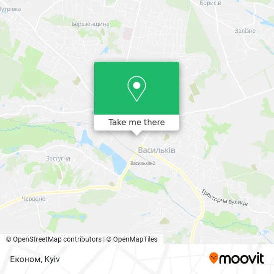 Економ map