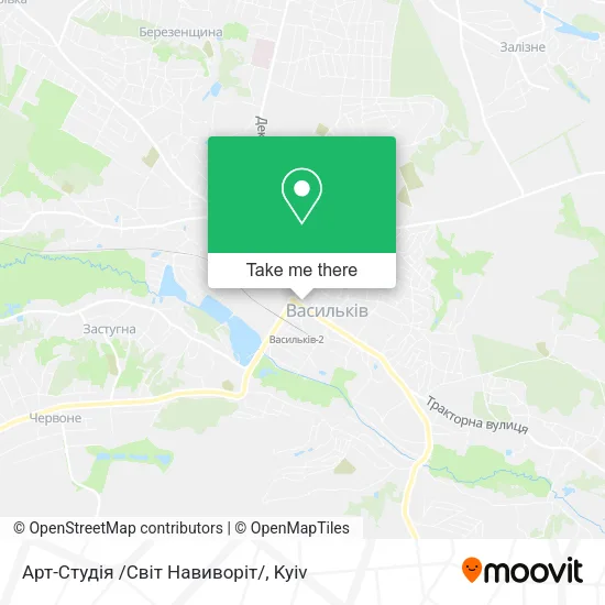 Арт-Студія /Світ Навиворіт/ map