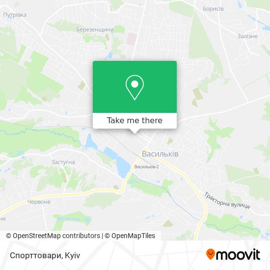 Спорттовари map