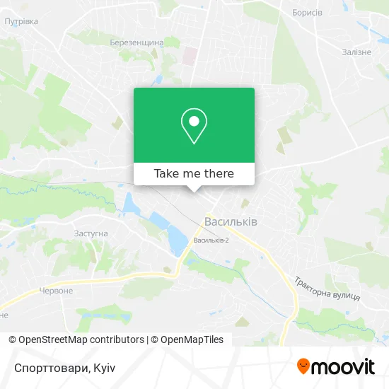 Спорттовари map