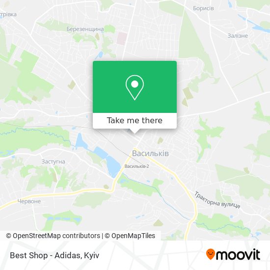 Best Shop - Adidas map