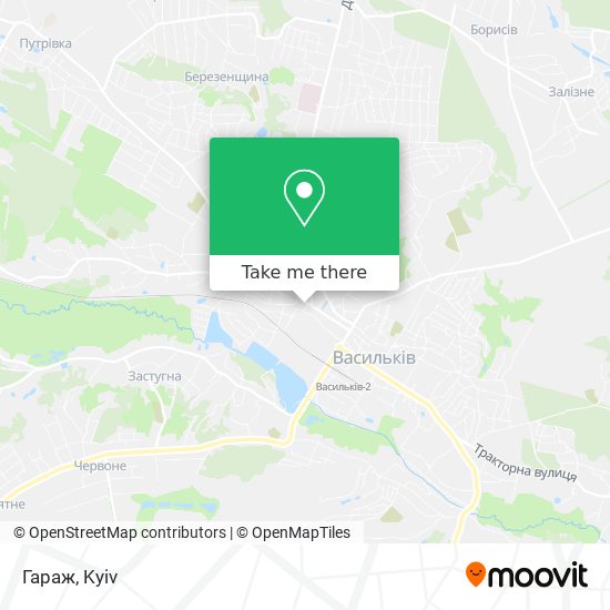 Гараж map