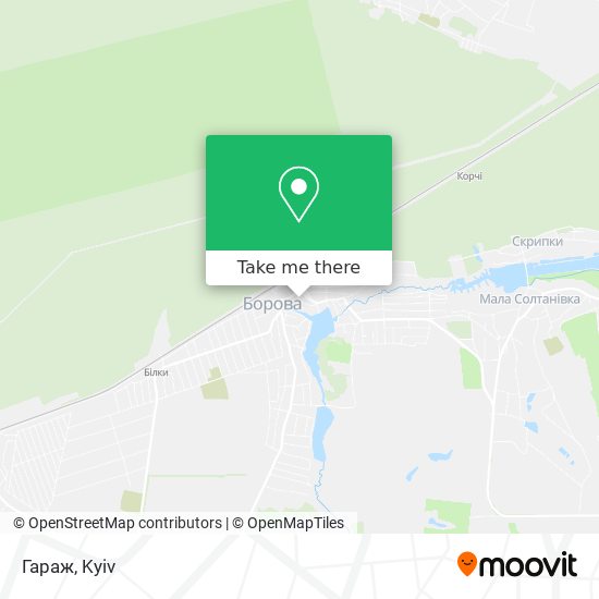 Гараж map