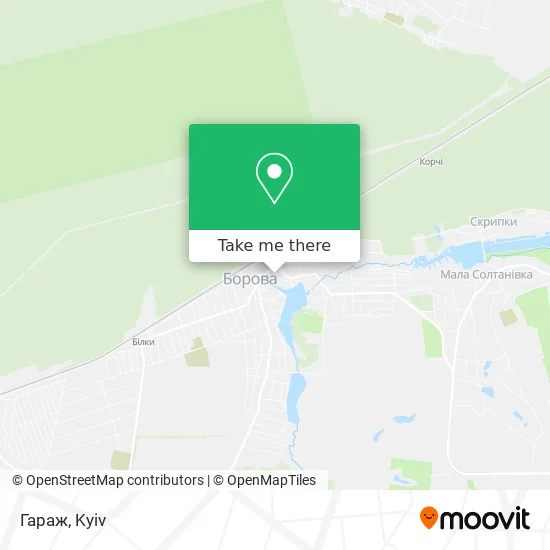 Карта Гараж