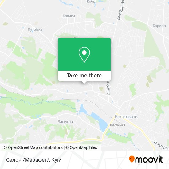 Салон /Марафет/ map