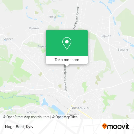 Карта Nuga Best