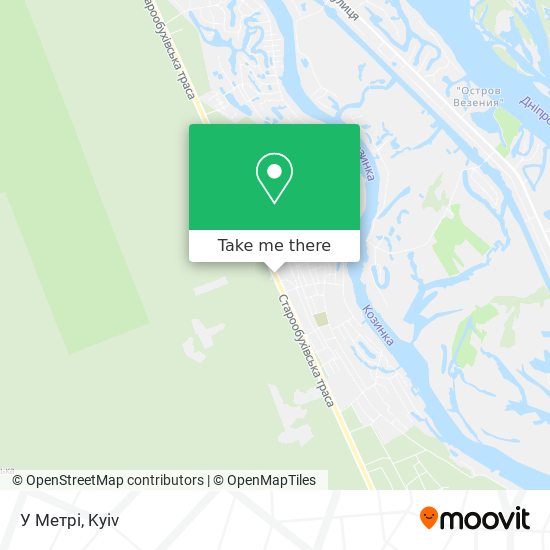 Карта У Метрі