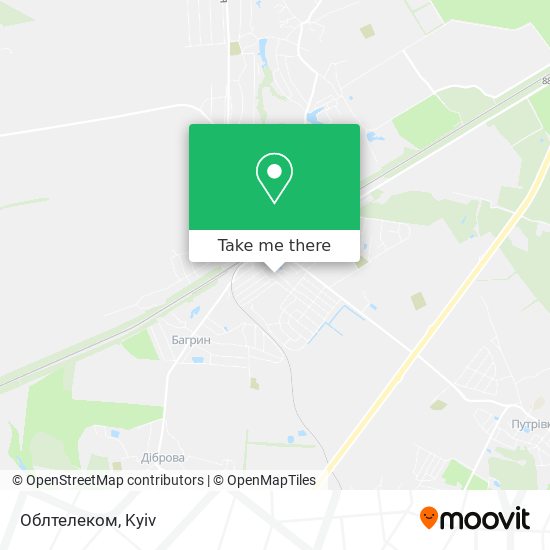 Облтелеком map