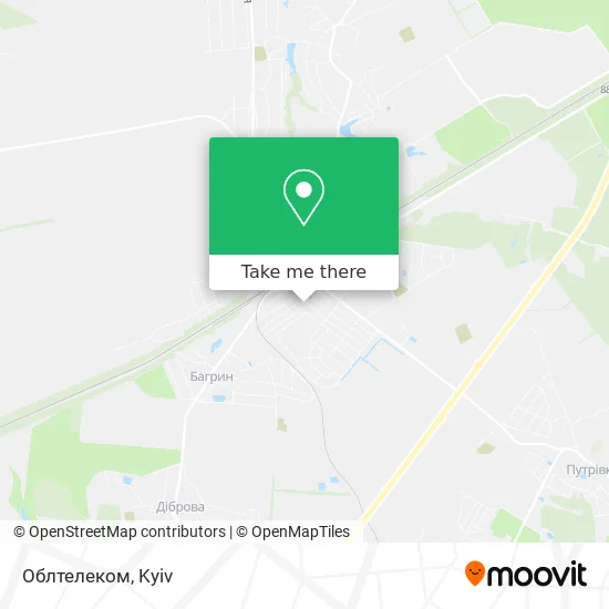 Облтелеком map