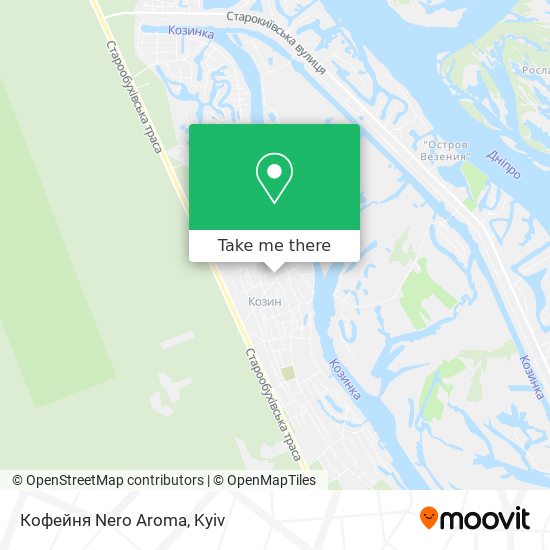 Кофейня Nero Aroma map