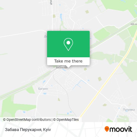 Забава Перукарня map