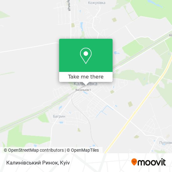Калинівський Ринок map