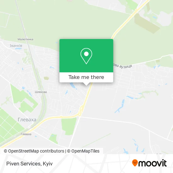 Карта Piven Services