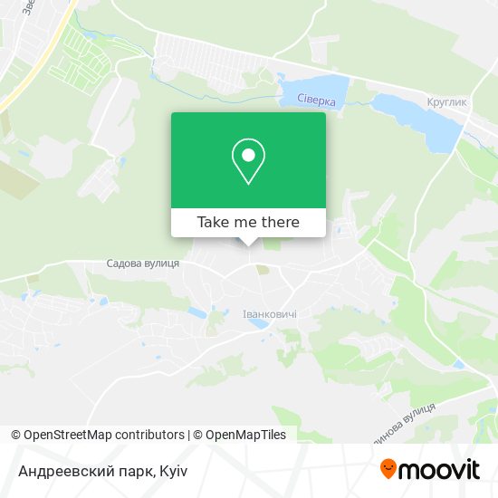 Андреевский парк map