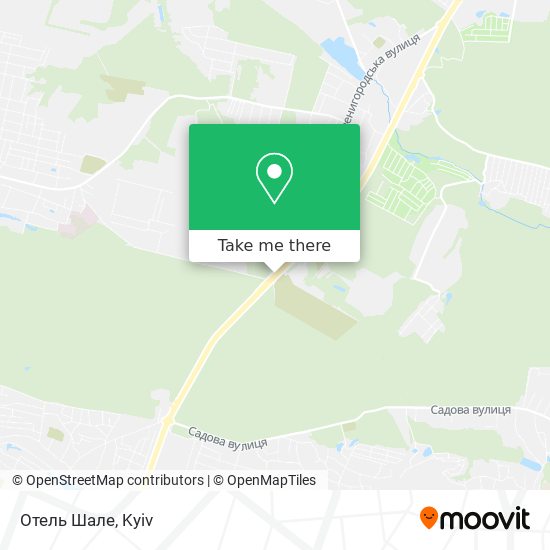Отель Шале map
