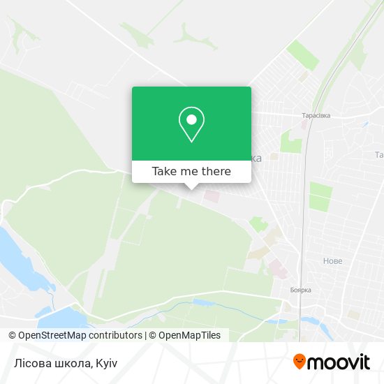 Лісова школа map