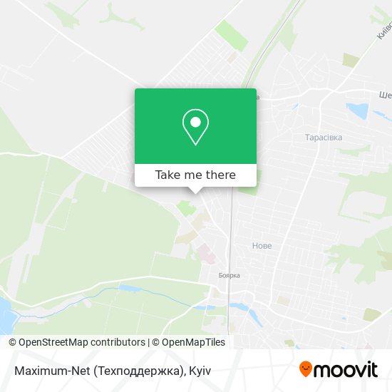 Maximum-Net (Техподдержка) map