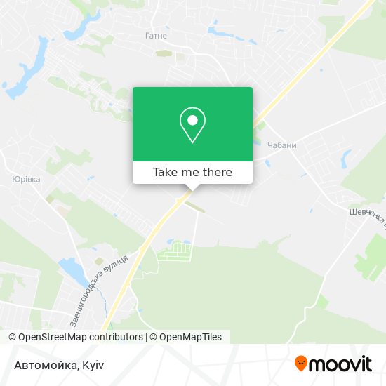 Автомойка map