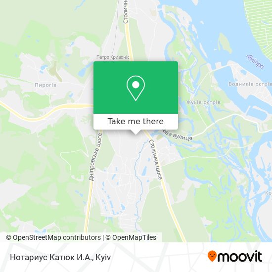 Нотариус Катюк И.А. map