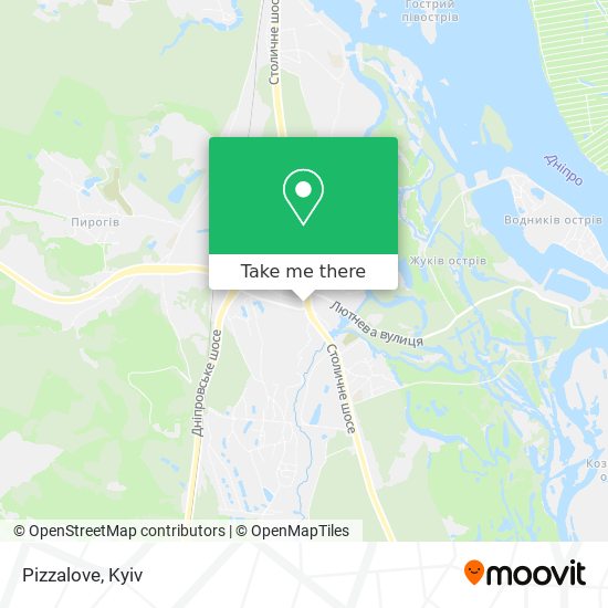 Pizzalove map