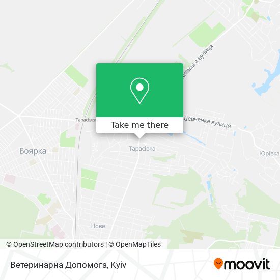 Ветеринарна Допомога map