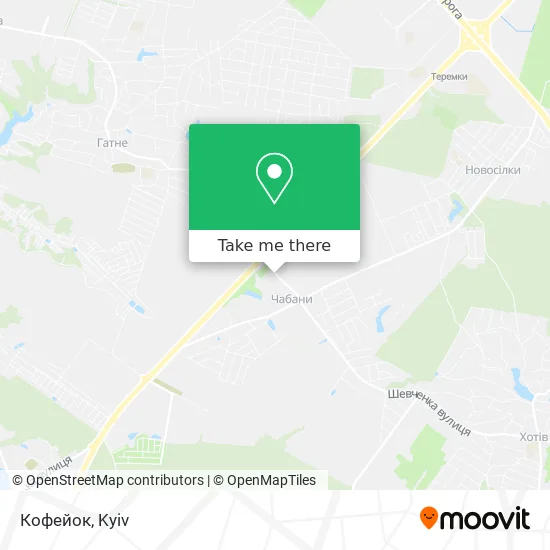Кофейок map